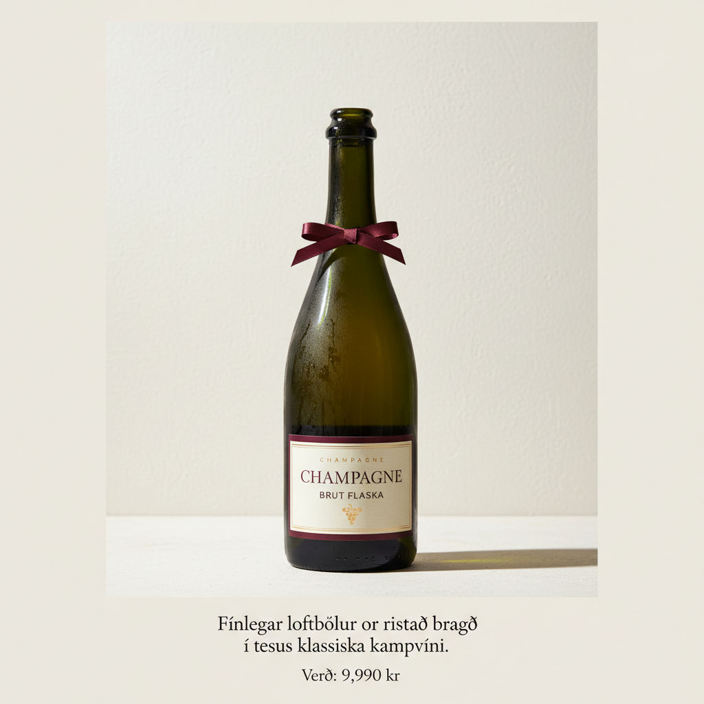 Champagne Brut Flaska