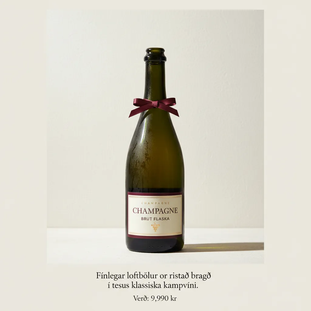 Champagne Brut Flaska
