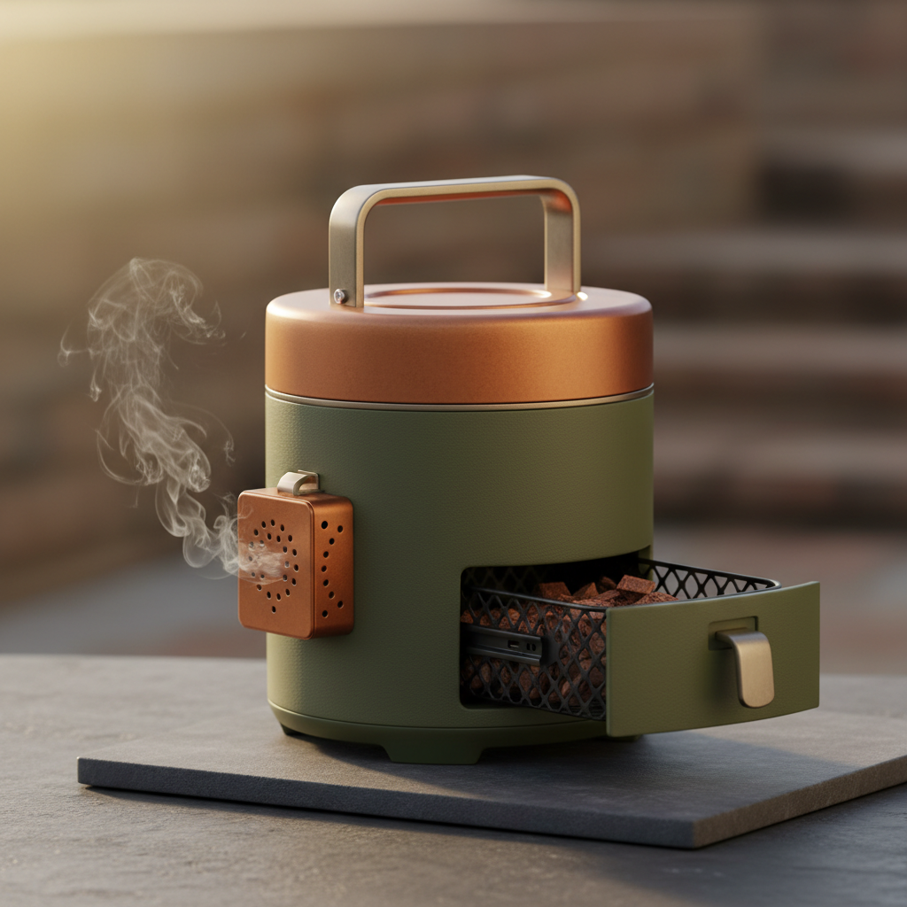 Outdoor Smoke Air Fryer